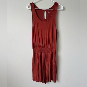 Aerie Burnt‎ Orange Romper